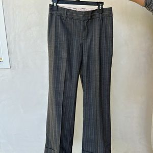 Gap Slacks pants gray pinstripe